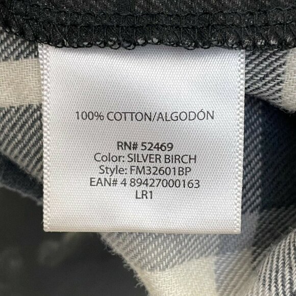 Furst of a Kind Womens Hi Low Long Sheer Back Plaid Button Up Shirt Oversize OS - Picture 12 of 12